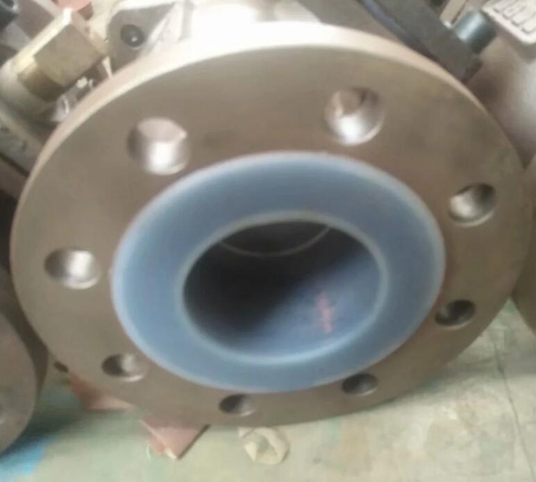 氣動法蘭負壓襯氟球閥