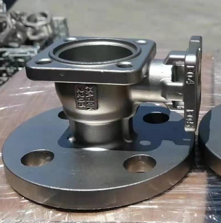 2205雙相鋼高平臺法蘭球閥