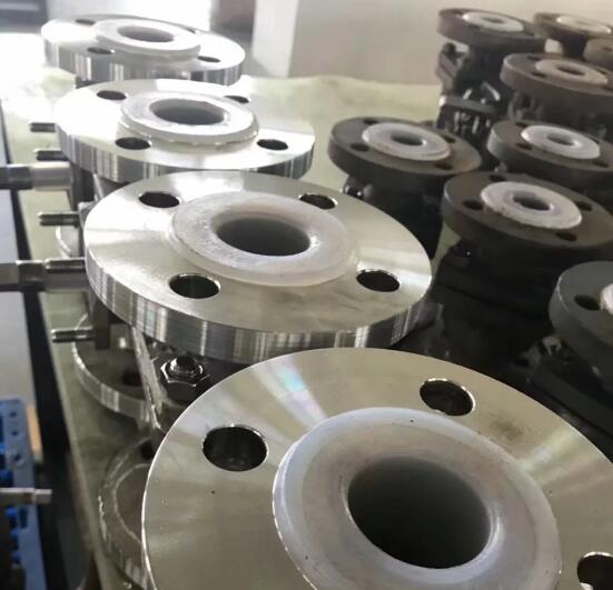 不銹鋼法蘭襯氟球閥