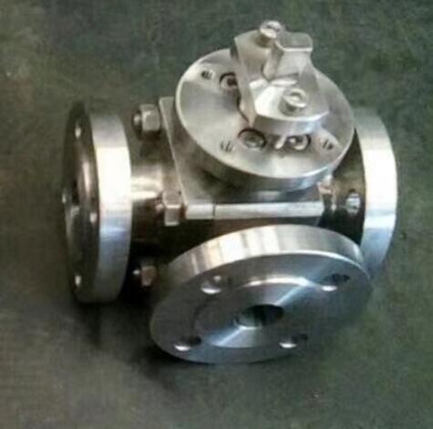 氣動鍛鋼三通球閥