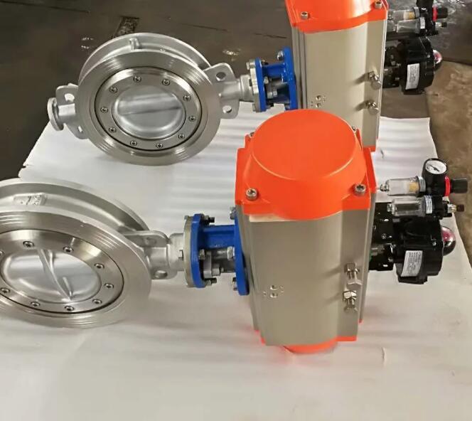 氣動不銹鋼三偏心蝶閥